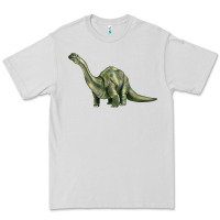 Dove Grey dinosaur brontosaurus Premium Tee - Artiststas