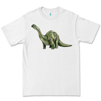 White dinosaur brontosaurus Premium Tee - Artiststas