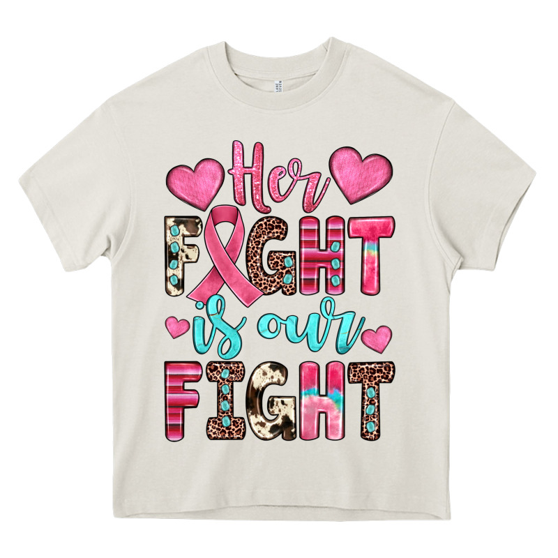 Her Fight Is Our Fight Heavy Core Tee by JahusDesignShop | Teevron