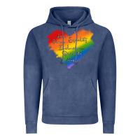 Vintage Denim kindness equality peace love inclusion diversity h Vintage Hoodie - MaliasSmallBusiness
