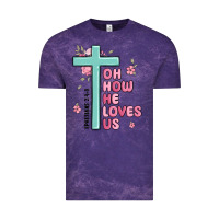 Oh How He Loves Us Ephesians 2 4 8 Vintage Tee | Teevron