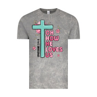 Cloud Rock oh how he loves us ephesians 2 4 8 Vintage Tee - MaliasSmallBusiness