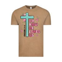 Vintage Coffee oh how he loves us ephesians 2 4 8 Vintage Tee - MaliasSmallBusiness