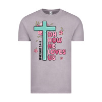Vintage Zinc oh how he loves us ephesians 2 4 8 Vintage Tee - MaliasSmallBusiness