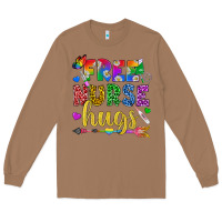 Toasted Coconut Free Nurse Hugs Pride LGBTQ+ Long Sleeve Tee - BundleAndBundleShop
