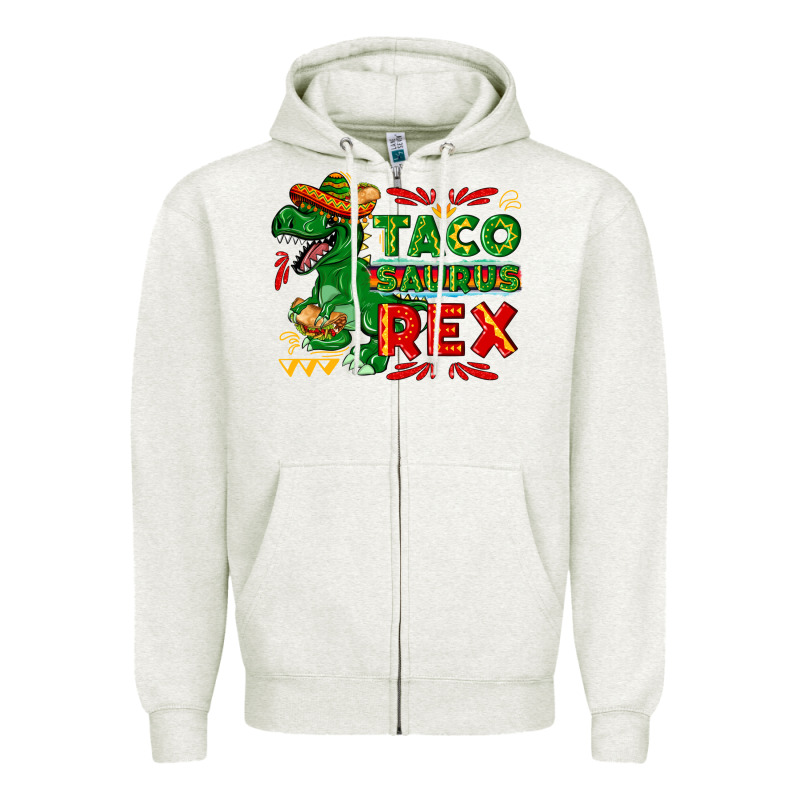 Tacosaurus Rex Zipper Hoodie by texasbilliewilder | Teevron