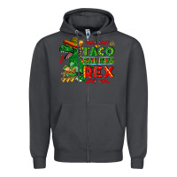 Smoke Tacosaurus Rex Zipper Hoodie - texasbilliewilder