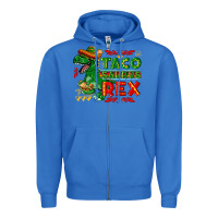 True Royal Tacosaurus Rex Zipper Hoodie - texasbilliewilder