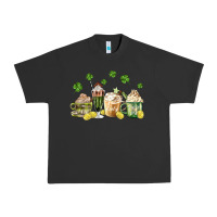 Pigment Black patricks day coffee Urban Heavy Tee - MaliasSmallBusiness