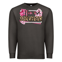 Smoke im a survivor cancer awareness Premium Sweatshirt - CowGirlArtShop