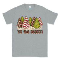 Heather Grey tis the season little debbie tree cakes Classic Tee - JahusDesignShop