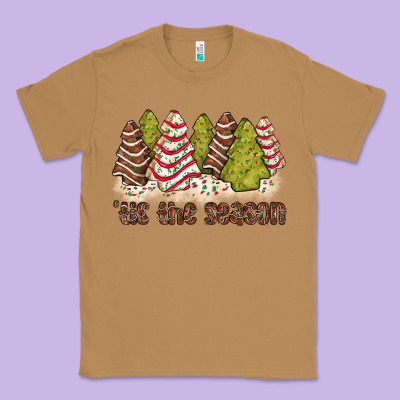 Tis The Season Little Debbie Tree Cakes Classic Tee Designed By Jahusdesignshop