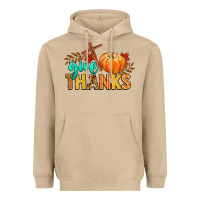 Mushroom give thanks Heavyweight Hoodie - CowGirlArtShop