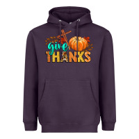 Plum give thanks Heavyweight Hoodie - CowGirlArtShop