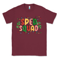 Burgundy sped squad Classic Tee - MaliasSmallBusiness