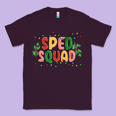 Sped Squad Classic Tee Designed By Maliassmallbusiness