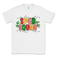 White sped squad Classic Tee - MaliasSmallBusiness