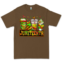 Cacao juneteenth afro coffee cups Premium Tee - Jasminsmagicworld