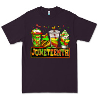 Plum juneteenth afro coffee cups Premium Tee - Jasminsmagicworld