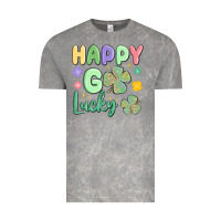 Cloud Rock happy go lucky Vintage Tee - MaliasSmallBusiness