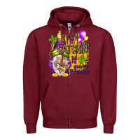 Burgundy I'm catching if you're throwing Zipper Hoodie - NancyCooperArtShop