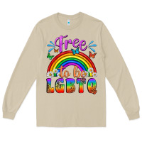 Mushroom Western Free To Be Lgbtq Long Sleeve Tee - BundleAndBundleShop
