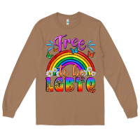 Toasted Coconut Western Free To Be Lgbtq Long Sleeve Tee - BundleAndBundleShop