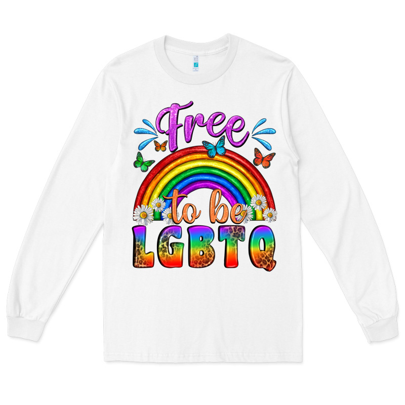 Western Free To Be Lgbtq Long Sleeve Tee by BundleAndBundleShop | Teevron