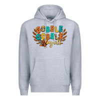 Heather Grey gobble gobble yall Premium Hoodie - CowGirlArtShop