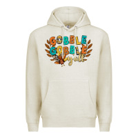Oatmeal Heather gobble gobble yall Premium Hoodie - CowGirlArtShop
