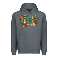 Rock gobble gobble yall Premium Hoodie - CowGirlArtShop