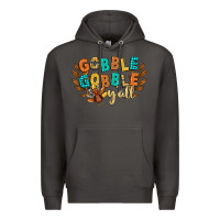 Smoke gobble gobble yall Premium Hoodie - CowGirlArtShop