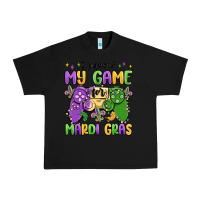 Black i paused my game for mardi gras Urban Heavy Tee - MaliasSmallBusiness