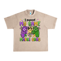 French Oak i paused my game for mardi gras Urban Heavy Tee - MaliasSmallBusiness