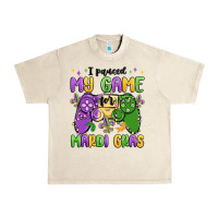 Sandshell i paused my game for mardi gras Urban Heavy Tee - MaliasSmallBusiness
