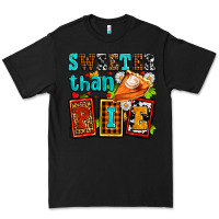 Black sweeter than pie with pumpkin pie Premium Tee - AdoDesignShop