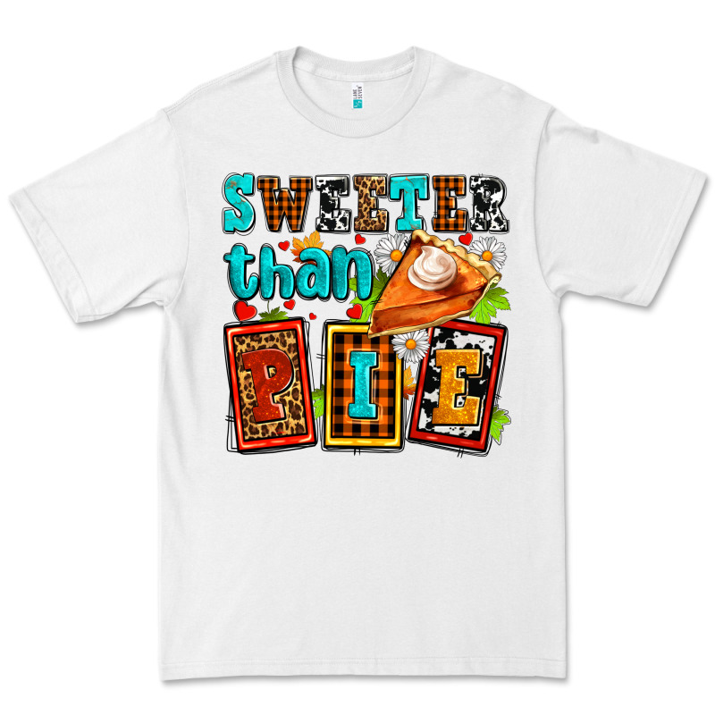 Sweeter Than Pie With Pumpkin Pie Premium Tee by AdoDesignShop | Teevron