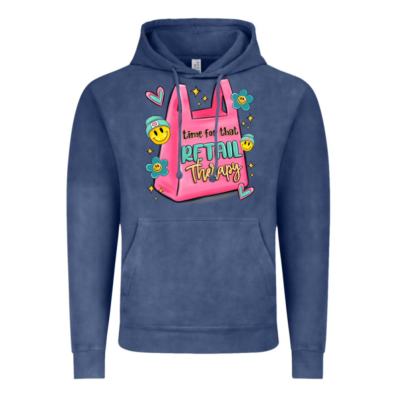 Time For That Retail Therapy Vintage Hoodie by MaliasSmallBusiness | Teevron