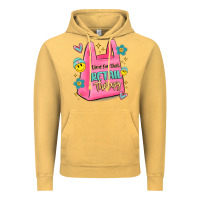 Vintage Mustard time for that retail therapy Vintage Hoodie - MaliasSmallBusiness