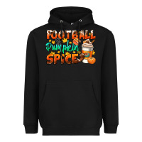 Black football pumpkin spice Heavyweight Hoodie - CowGirlArtShop