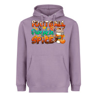 Lavender football pumpkin spice Heavyweight Hoodie - CowGirlArtShop