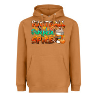 Meerkat football pumpkin spice Heavyweight Hoodie - CowGirlArtShop
