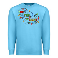 Ocean Blue be the light Premium Sweatshirt - CowGirlArtShop