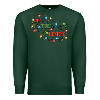 Sports Green be the light Premium Sweatshirt - CowGirlArtShop
