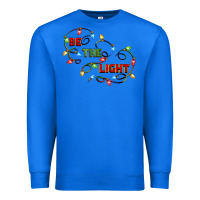 True Royal be the light Premium Sweatshirt - CowGirlArtShop