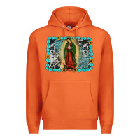 Carrot Gemstone our lady of Guadalupe Premium Hoodie - JahusDesignShop