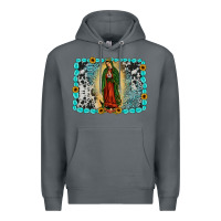 Rock Gemstone our lady of Guadalupe Premium Hoodie - JahusDesignShop