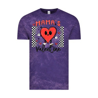 Cloud Purple mama's valentine Vintage Tee - MaliasSmallBusiness