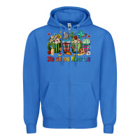 True Royal Mexican Dia De Los Muertos Coffee Cups Zipper Hoodie - texasbilliewilder