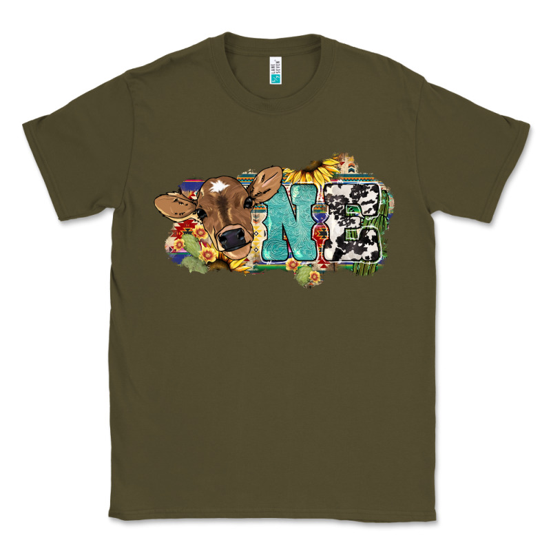 One Baby Cow Classic Tee by NancyCooperArtShop | Teevron